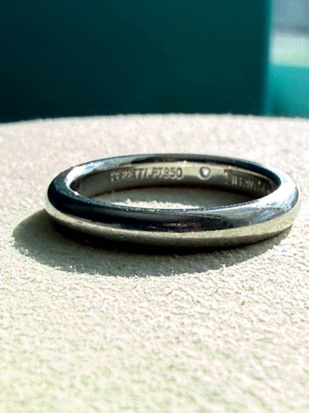 Tiffany & Co. Platinum 950 Diamond Peretti Ring Band - Picture 11 of 15